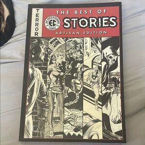 The Best of EC Stories Artisan Edition - Red & Black Graphic Cover